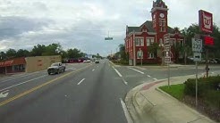Driving through Starke, Florida on US 301 