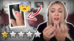 I Went To The WORST Reviewed NAIL SALON In My City (1 STAR) 